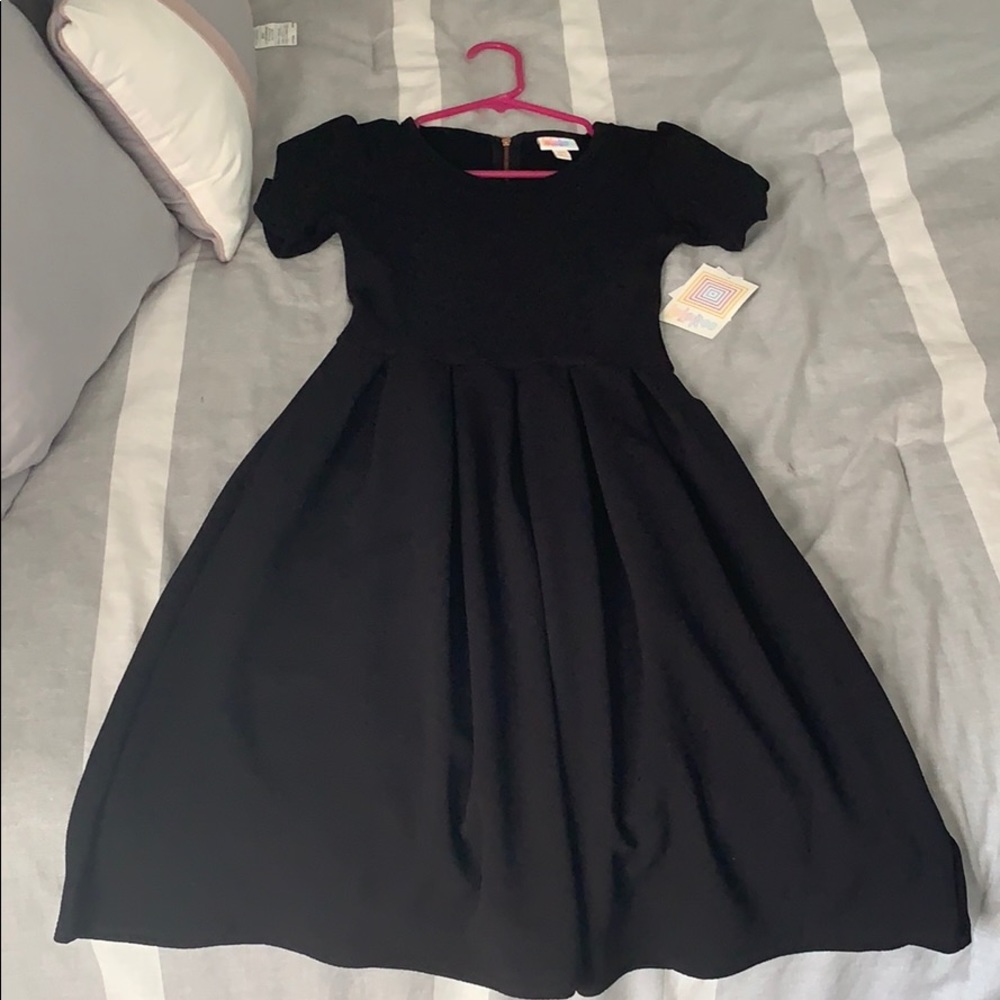 Lularoe black Amelia dress